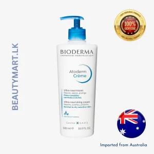 bioderma atoderm crème nourishing daily moisturiser 500ml