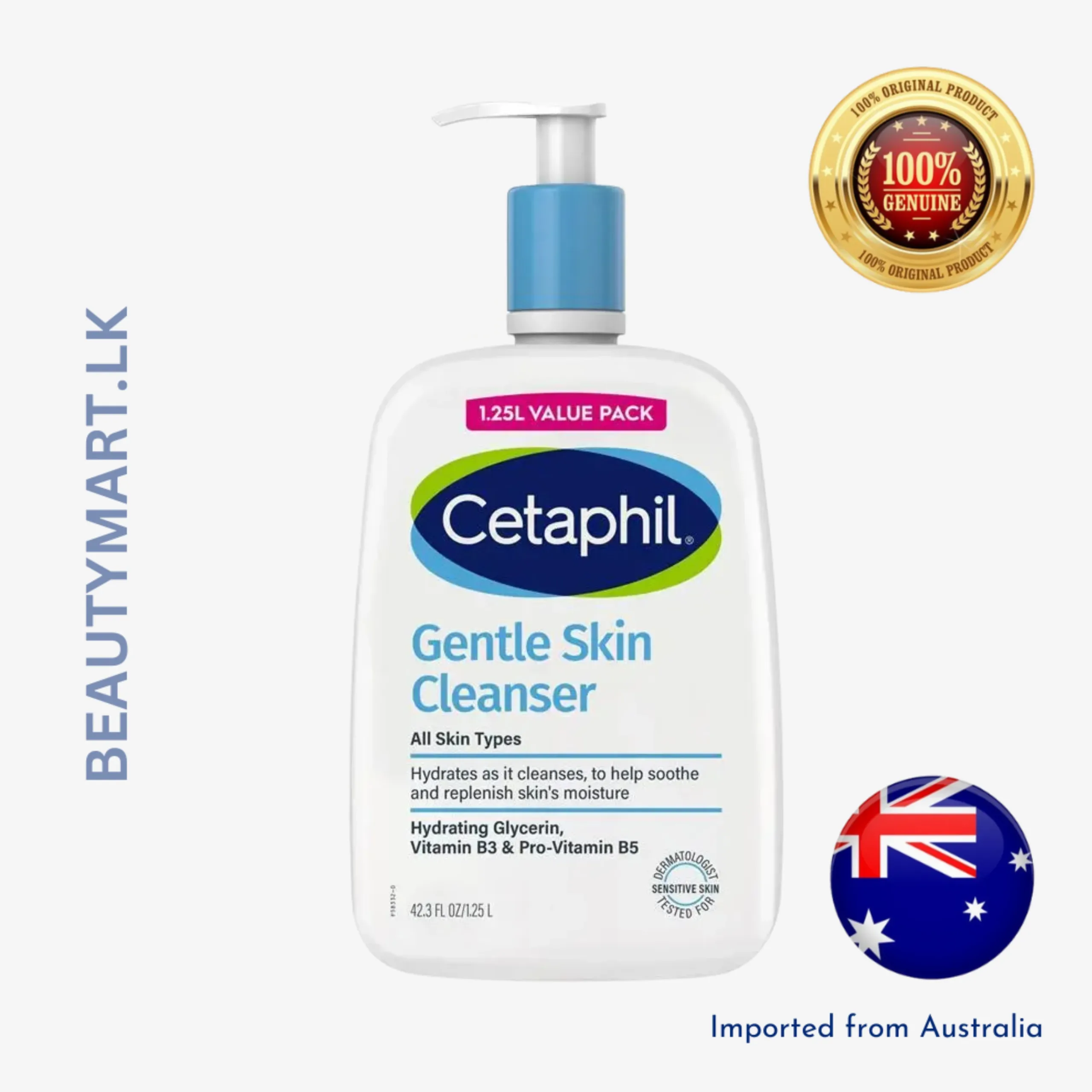 Cetaphil Gentle Skin Cleanser For All Skin Types 1.25L Cetaphil Gentle Skin Cleanser For All Skin Types 1.25L