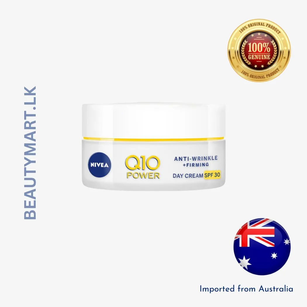 nivea q10 anti-wrinkle firming day cream spf30 50ml nivea q10 anti-wrinkle firming day cream spf30 50ml