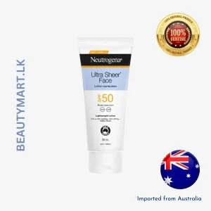 Neutrogena Ultra Sheer Face Lotion Sunscreen SPF 50 88ml