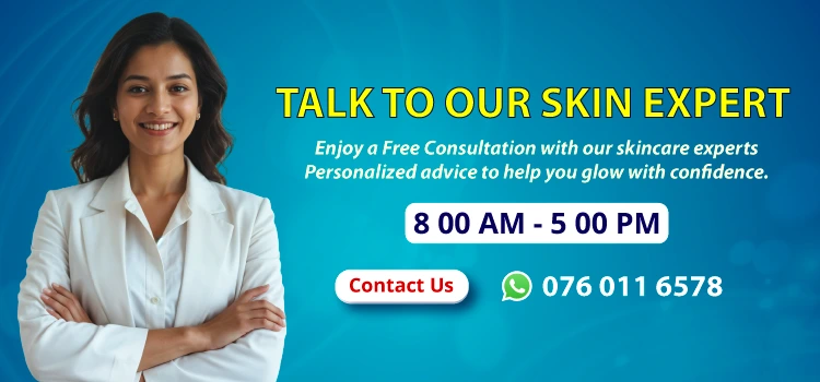 Talk to our skin expert small banner