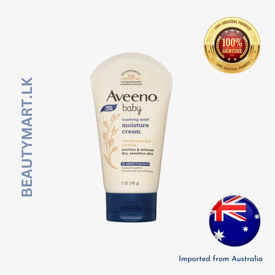 Aveeno Baby Fragrance Free Moisture Cream 140g Aveeno Baby Soothing Relief Fragrance Free Moisture Cream 140g