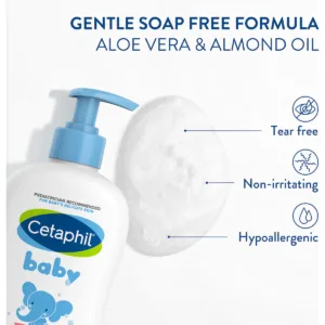 Cetaphil Baby Moisturizing Bath & Wash 400ml