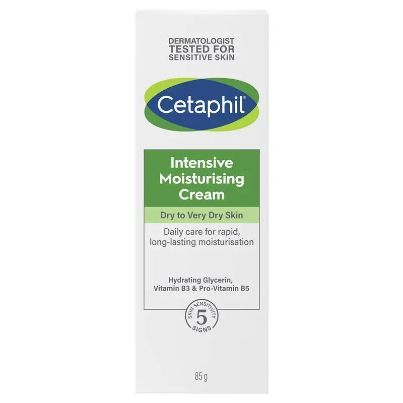 Cetaphil Intensive Moisturising Cream For Dry To Very Dry Skin 85g Cetaphil Intensive Moisturising Cream For Dry To Very Dry Skin 85g