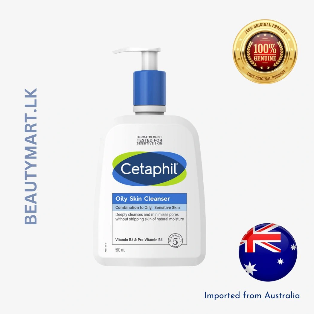 Cetaphil Oily Skin Cleanser – 500ml Cetaphil Oily Skin Cleanser 500ml Bottle