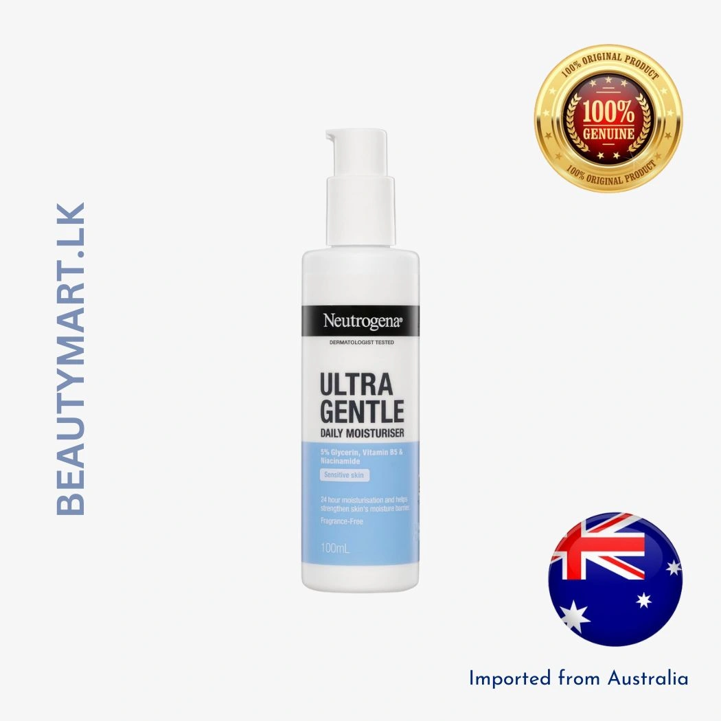 Neutrogena Ultra Gentle Daily Face Moisturiser Sensitive 100mL Neutrogena Ultra Gentle Daily Face Moisturiser Sensitive 100mL