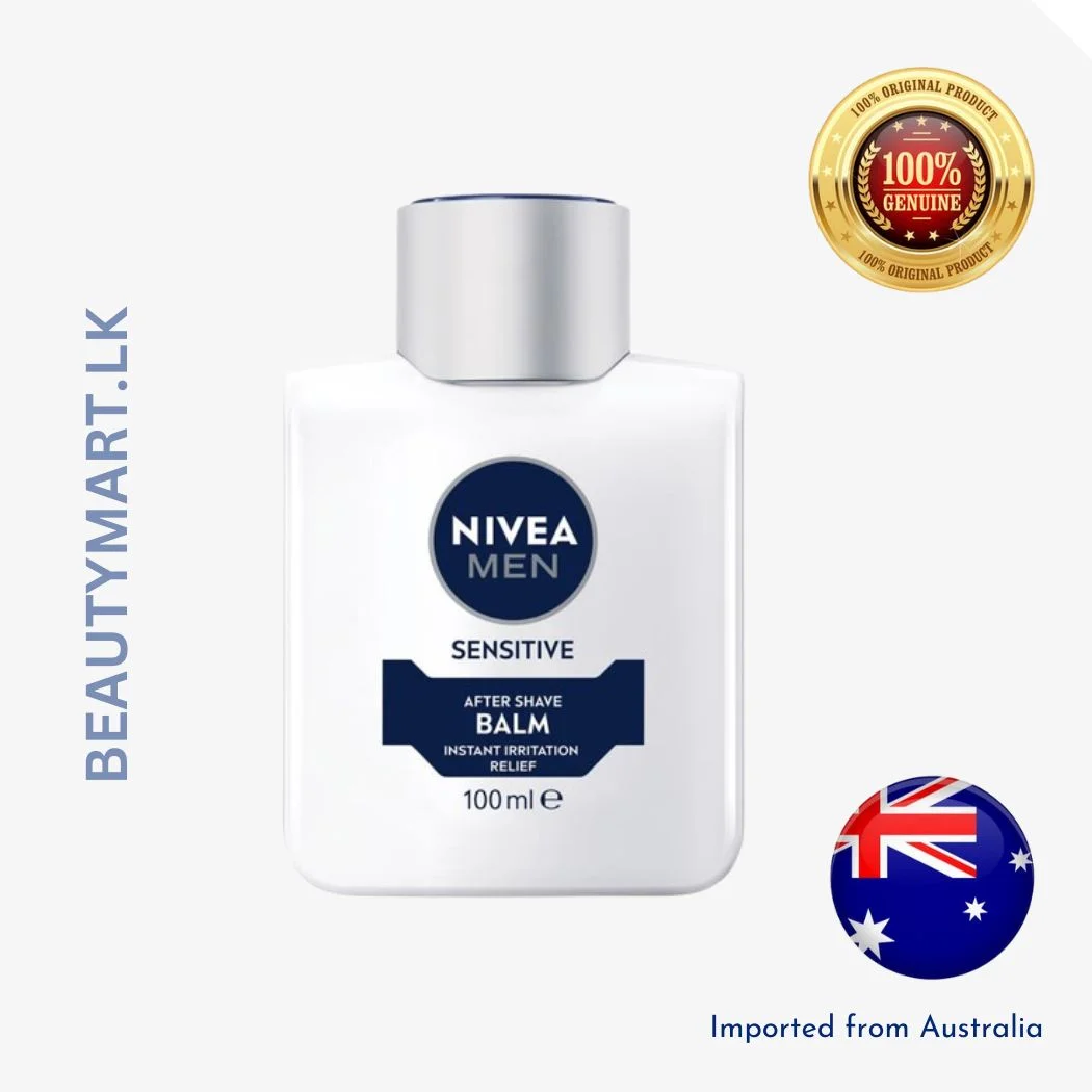 nivea men sensitive post shave balm chamomile + vit e 100ml nivea men sensitive post shave balm chamomile + vit e 100ml
