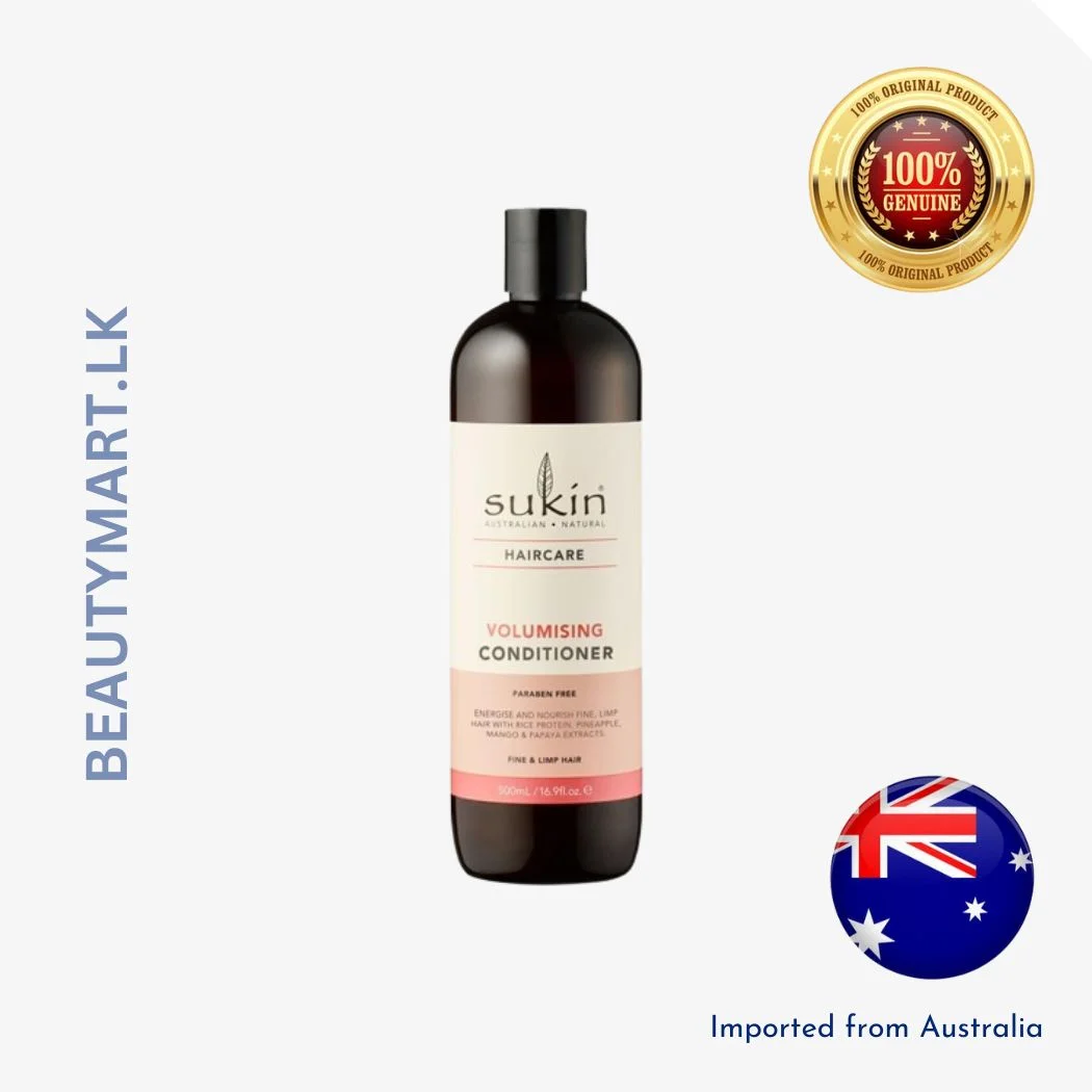 Sukin Volumising Conditioner 500ml sukin volumising conditioner 500ml – Lightweight conditioner for fine hair sri lanka