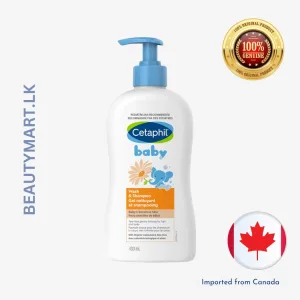 Cetaphil Baby Wash and Shampoo With Organic Calendula 400ml