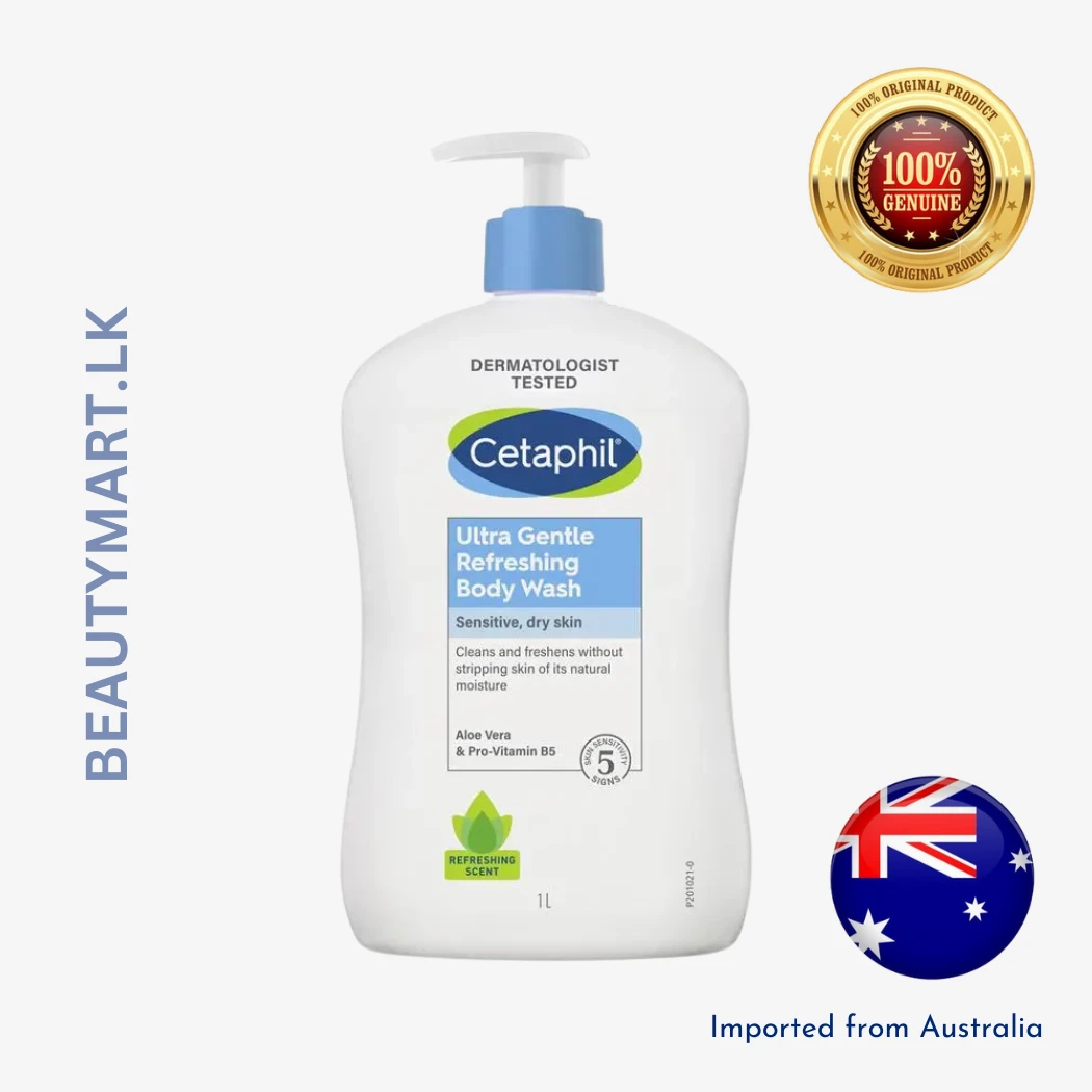 Cetaphil Ultra Gentle Refreshing Body Wash 1L Cetaphil Ultra Gentle Refreshing Body Wash 1L