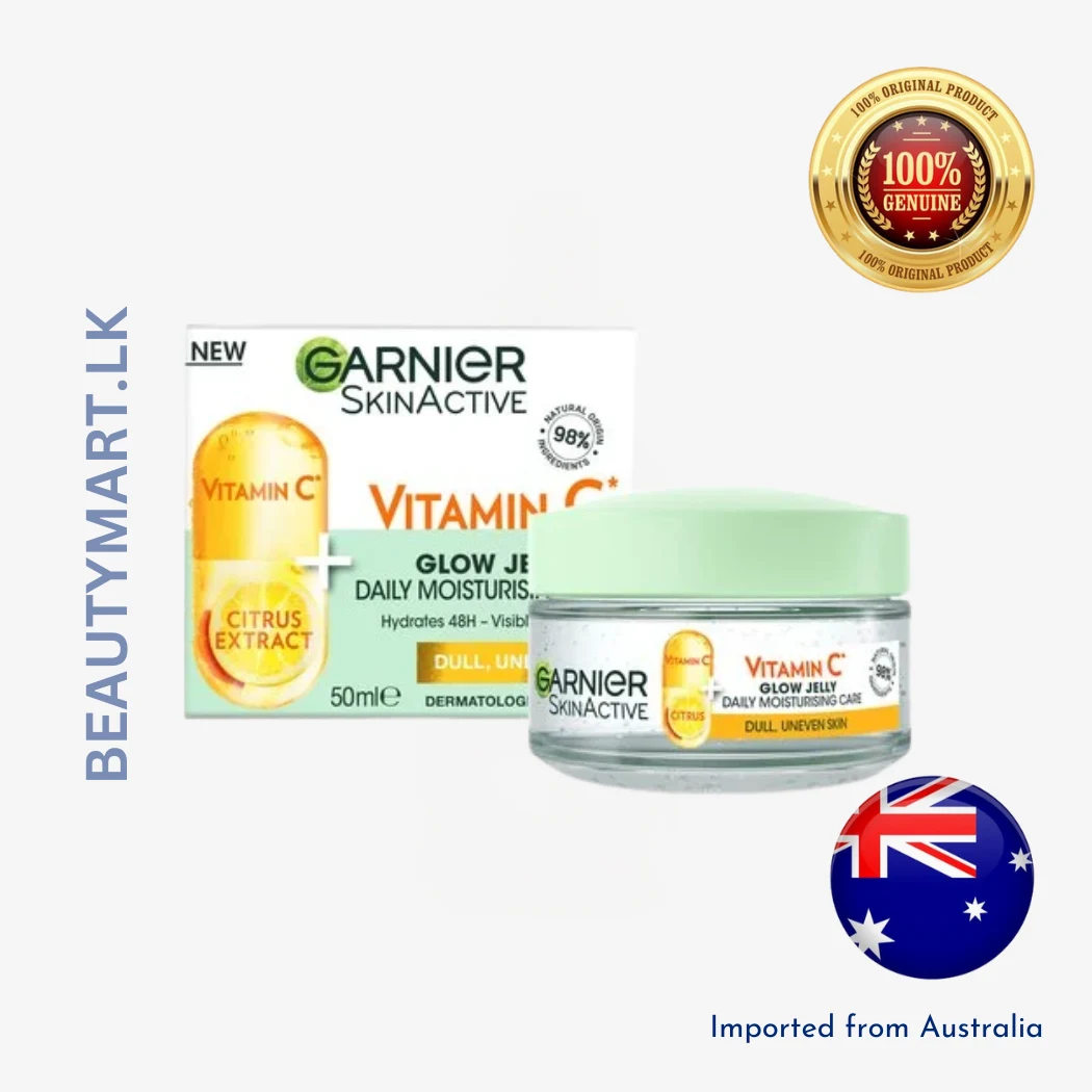 Garnier Skin Active Vitamin C Brightening Glow Jelly Moisturiser 50ml Garnier Skin Active Vitamin C Brightening Glow Jelly Moisturiser 50ml