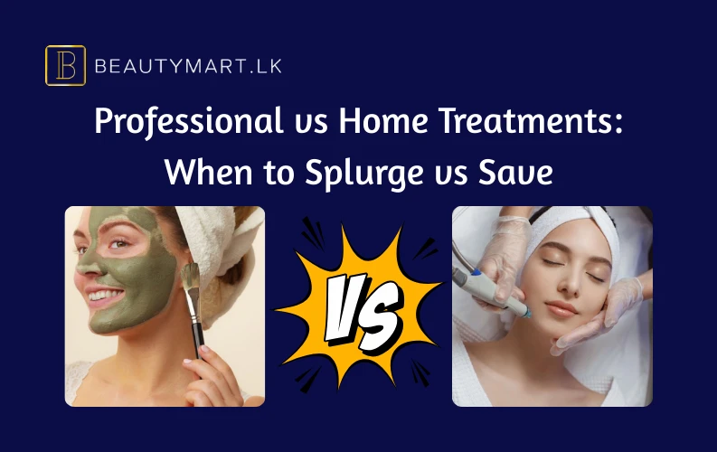 professional vs home skincare treatments