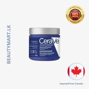 CeraVe Healing Ointment 340g large white tub with blue label, developed with dermatologists, non-greasy skin protectant for dry to very dry skin