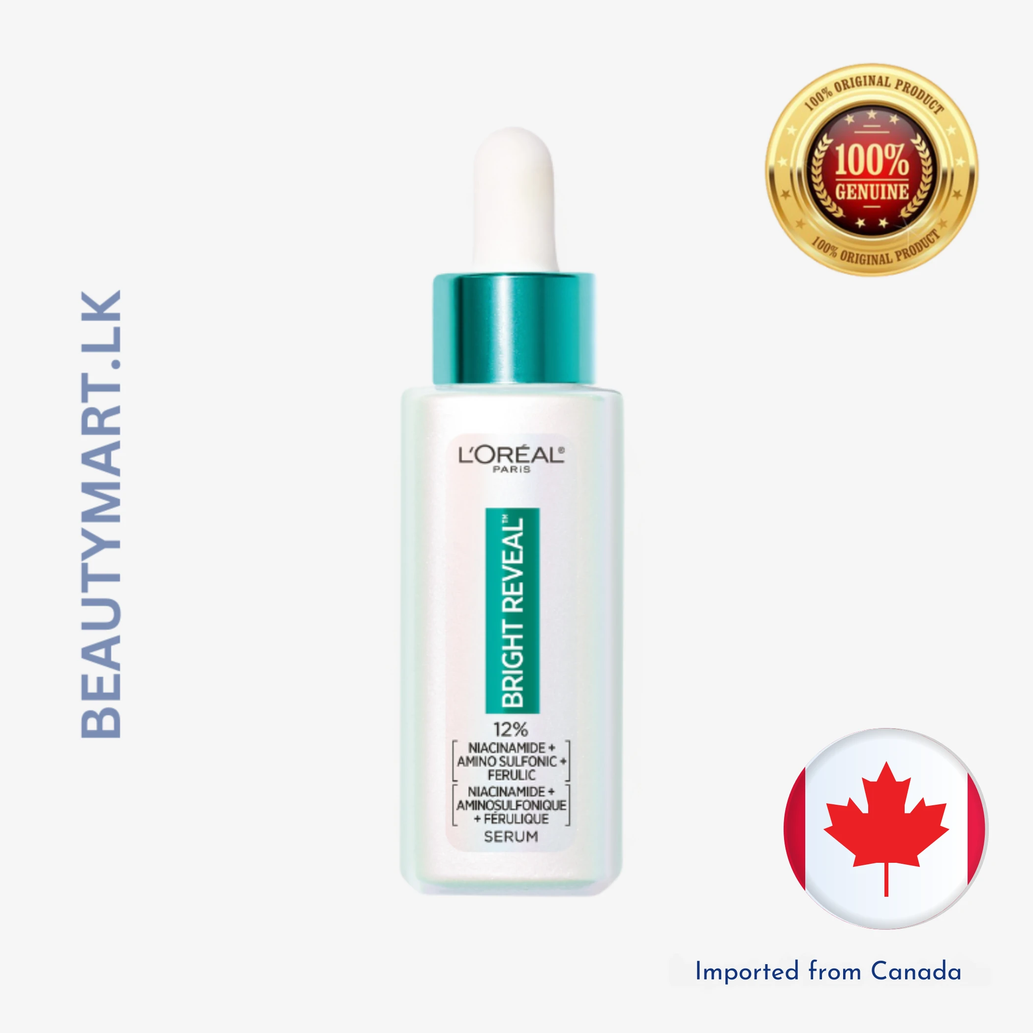 L'Oreal Paris Bright Reveal Niacinamide Dark Spot Serum 30ml L'Oreal Paris Bright Reveal Niacinamide Dark Spot Serum 30ml