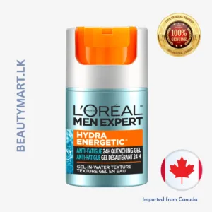 L'Oreal Paris Men Expert Hydra Energetic 24H Anti Fatigue Shine Control Moisturizing Gel 50ml