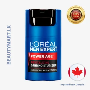L'Oreal Paris Men Expert Power Age Collection 24hr Face Moisturizer - Hyaluronic Acid 50ml