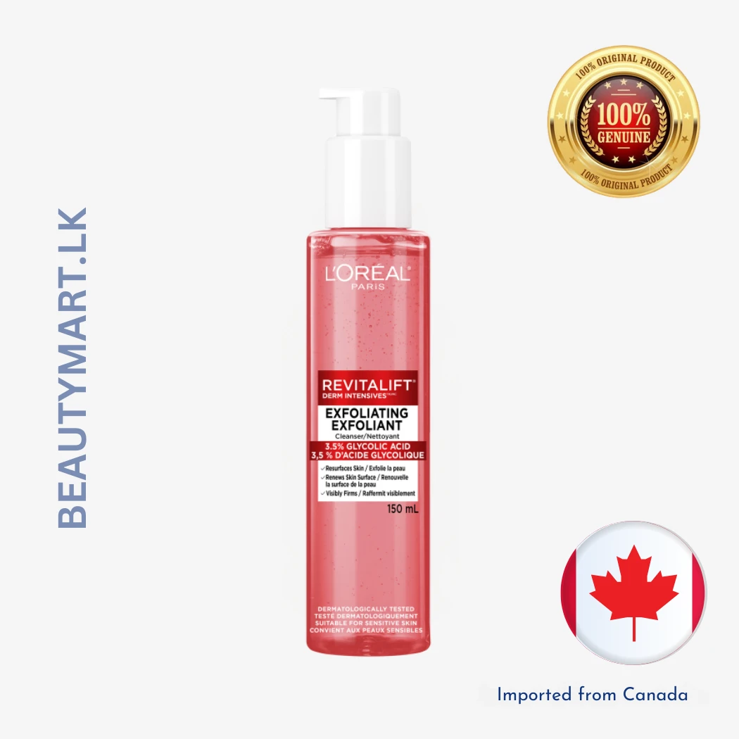 L'Oréal Paris Revitalift Exfoliating Face Cleanser with Glycolic Acid 150ml L'Oréal Paris Revitalift Exfoliating Face Cleanser with Glycolic Acid 150ml