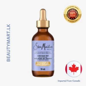 Shea Moisture Anti-Hair Fall Scalp & Hair Oil 59mL bottle nourishing oil for hair and scalp