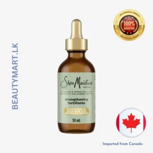 Shea Moisture Rosemary & Collagen Strengthening Scalp & Hair Oil 59ml bottle for stronger, healthier hair