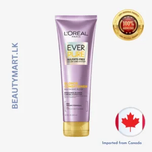 L'Oreal Paris EverPure Sulfate Free Blonde Conditioner for Brightening Blonde Hair 250ml