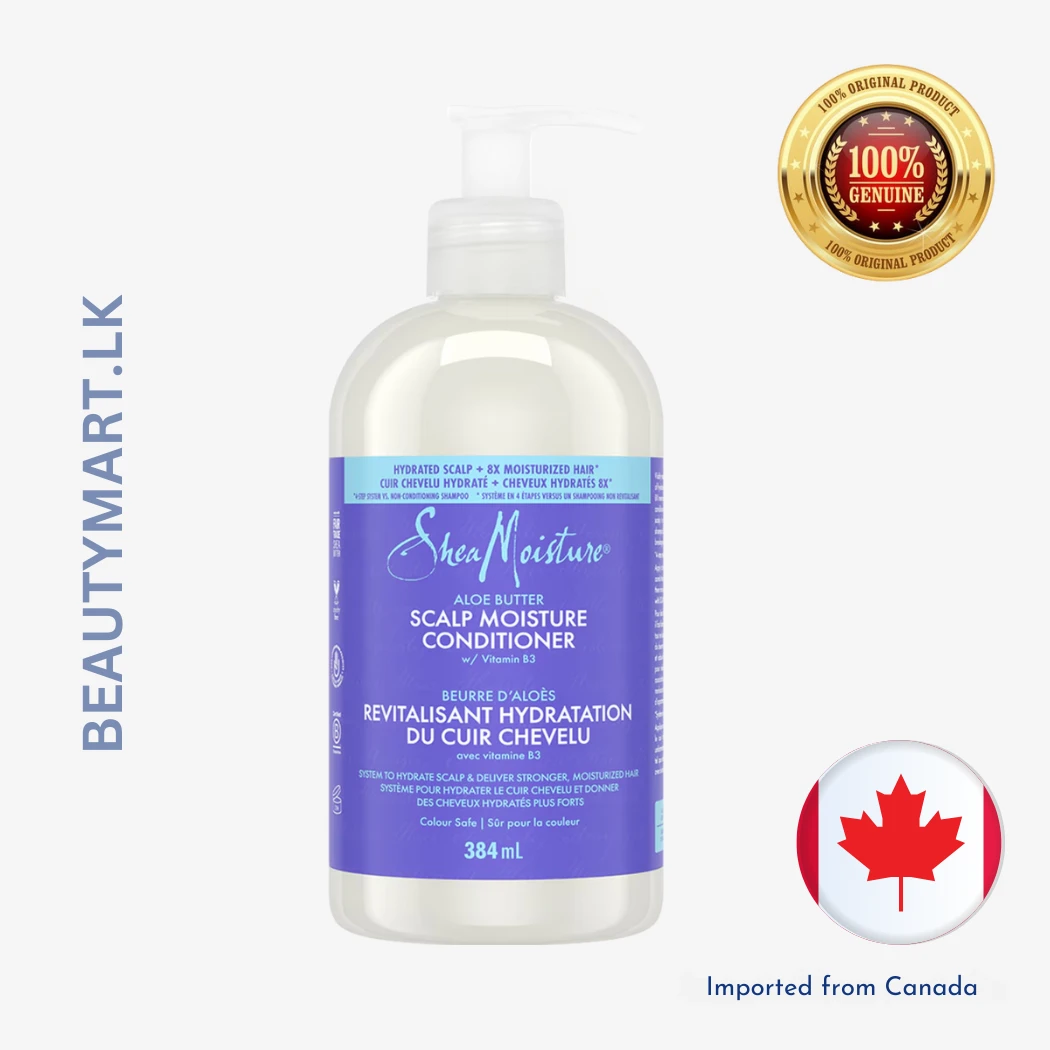 Shea Moisture Aloe Butter & Vitamin B3 Scalp Moisture Conditioner 384ml Shea Moisture Aloe Butter & Vitamin B3 Scalp Moisture Conditioner 384ml