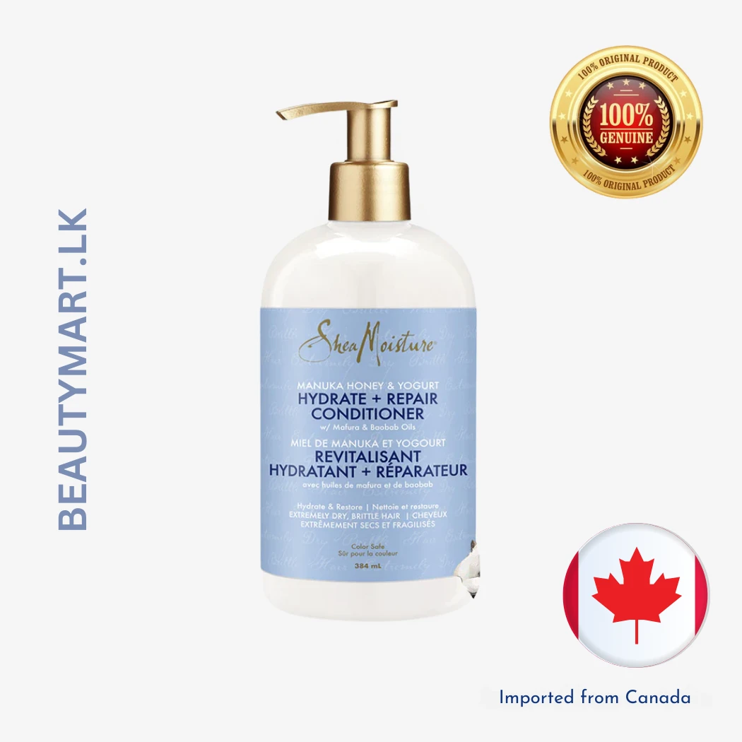 Shea Moisture Manuka Honey & Yogurt Hydrate + Repair Conditioner 384ml Shea Moisture Manuka Honey & Yogurt Hydrate + Repair Conditioner 384ml